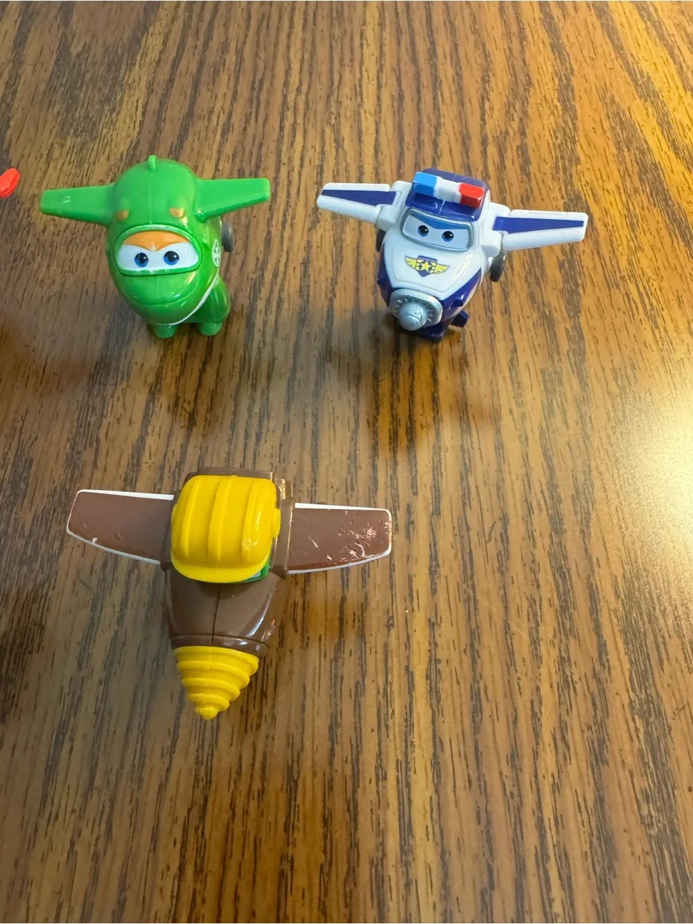 SUPER WINGS Lot of 5 Transforming Jet Toys 2